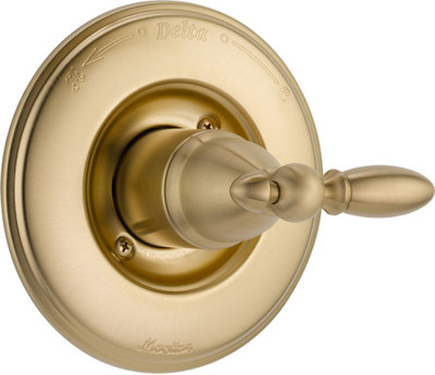 Victorian 1-Handle Valve Trim Kit in Champagne Bronze (Valve and Handles Not Included)