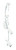 Riccio Track Light 4L, High Gloss White and Chrome Finish
