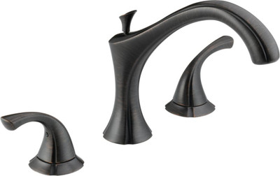 Addison 2-Handle Roman Tub Trim Kit Only in Venetian Bronze (Valve not included)