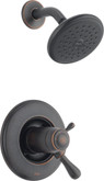 Leland Single-Handle Thermostatic Shower and Trim Kit Only in Venetian Bronze