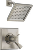 Dryden 1-Handle 1-Spray Shower Only in Stainless (Valve not included)