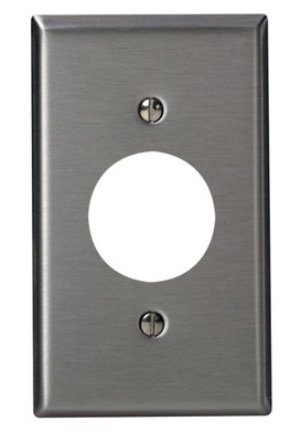 1-Gang Stainless Steel Plate For 15 Amp Lock Device