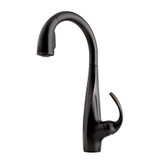 Avanti 1-Handle 1 or 3-Hole Pull-Down Kitchen Faucet in Tuscan Bronze