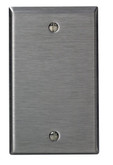 Wall Plate 1-Gang, Stainless Steel