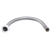 20 Inch Stainless Steel 3/8x7/8  Toilet Connector