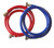 72 Inch PVC Blue/Red 3/8x3/8 Dishwasher Connector 2 Pack