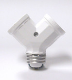 Twinlite Lamp holder Adapter, White