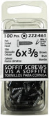 6X3/8 Pan socket Sofffit Screw
