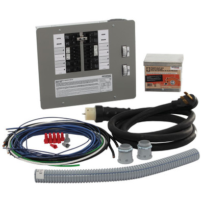 50-Amp Generator Transfer Switch Kit for 12-16 Circuits for Indoor Applications