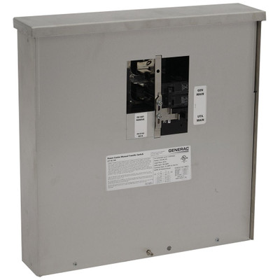 200-Amp 7,500-Watt Non-Fuse Outdoor Manual Transfer Switch