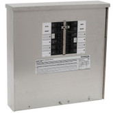 30-Amp Manual Transfer Switch 10-16 Circuits 7.5kW Outdoor