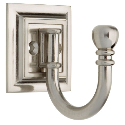 Architectural Ball End Single Prong Hook