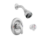 Adler 1 Handle Posi-Temp Shower Only Faucet with Multi Function Shower Head - Chrome Finish