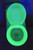 200 Green Round Glow in the Dark Toilet Seat