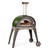 Forno Ciao Outdoor Wood Burning Pizza Oven including cart. Pre-assembled (cart requires assembly)