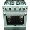 30 Inch Manual Clean Gas Convection Range and 4 Sealed Burners -17K BTU - LP