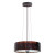 EGLO Troya Suspension 3L, Antique Brown Finish With Mosaic Glass