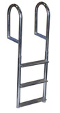 Wide Step Aluminum Dock Ladder, 3 Step