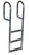 Wide Step Aluminum Dock Ladder, 3 Step