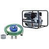 Centrifugal pump with two inch hose kit