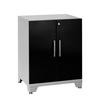 Performance Plus 35.25 Inch H x 28 Inch W x 24 Inch D Metal Two Door Base Cabinet in Black