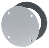 Round Blank Outdoor Cover, Silver