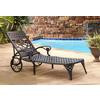 Biscayne Black Chaise Lounge Chair