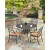 48Inch Round Dining Table 5pc Set