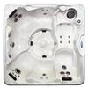 Varadero Silver Marble 6 Person Lounger Spa with 45 Stainless Steel jets, 4 HP Pump, LED Light and IPOD Stereo System