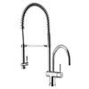 Chrome Pull-Down Spray Kitchen Faucet