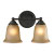 2 Light Bath Bar In Oil Rubbed Bronze With Led Option