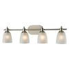 4 Light Bath Bar In Brushed Nickel With Led Option