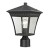 Outdoor Post Lamp In Matte Textured Black