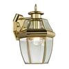 Outdoor Sconce In Antique Brass