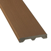 12 feet  - HP Capped Grooved Composite Decking - Walnut