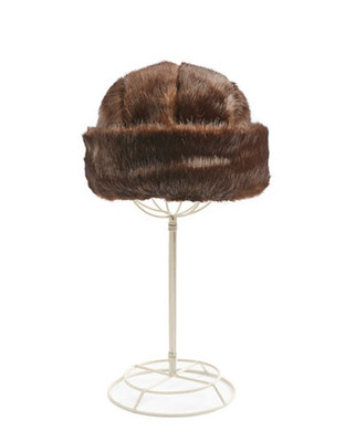 Parkhurst Cuffed Faux Fur Hat - Sable