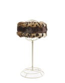Parkhurst Reversible Faux Fur Headband - Cheetah/ Sable
