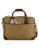 Polo Ralph Lauren Canvas & Leather Commuter Bag - Khaki/Brown