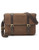 Fossil Estate Waxed Twill Messenger Bag - Brown