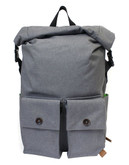 Pkg Rolltop Laptop Backpack  Dri Collection - Light Grey