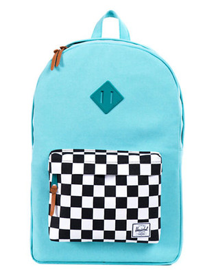 Herschel Supply Co Heritage Cotton Canvas Backpack - Teal
