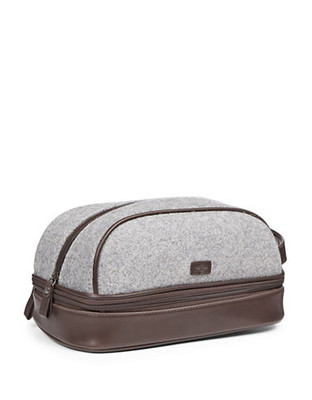 Dockers Drop Bottom Travel Pouch - Brown