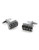 Black Brown 1826 Cufflinks - Black