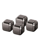 Sharper Image Stainless Steel Whiskey Rocks for a Perfect Chill with No Dilution - Assorted