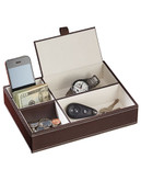 Sharper Image Valet Tray to Stay Organized in Style - Assorted