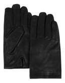 Calvin Klein Embossed Logo Glove with Touch Tips - Black - Large