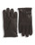 London Fog 9.5 Inch Leather Side Strap Gloves - Oxford - Large