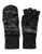 Calvin Klein Heathered Knit Convertible Gloves - Black