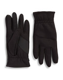 Isotoner Smartouch Solid Gloves - Black - Medium
