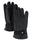Black Brown 1826 Fits Glove Acry Wool Blend Melange - Grey